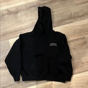 PINK Victoria's Secret Black hoodie Sweater